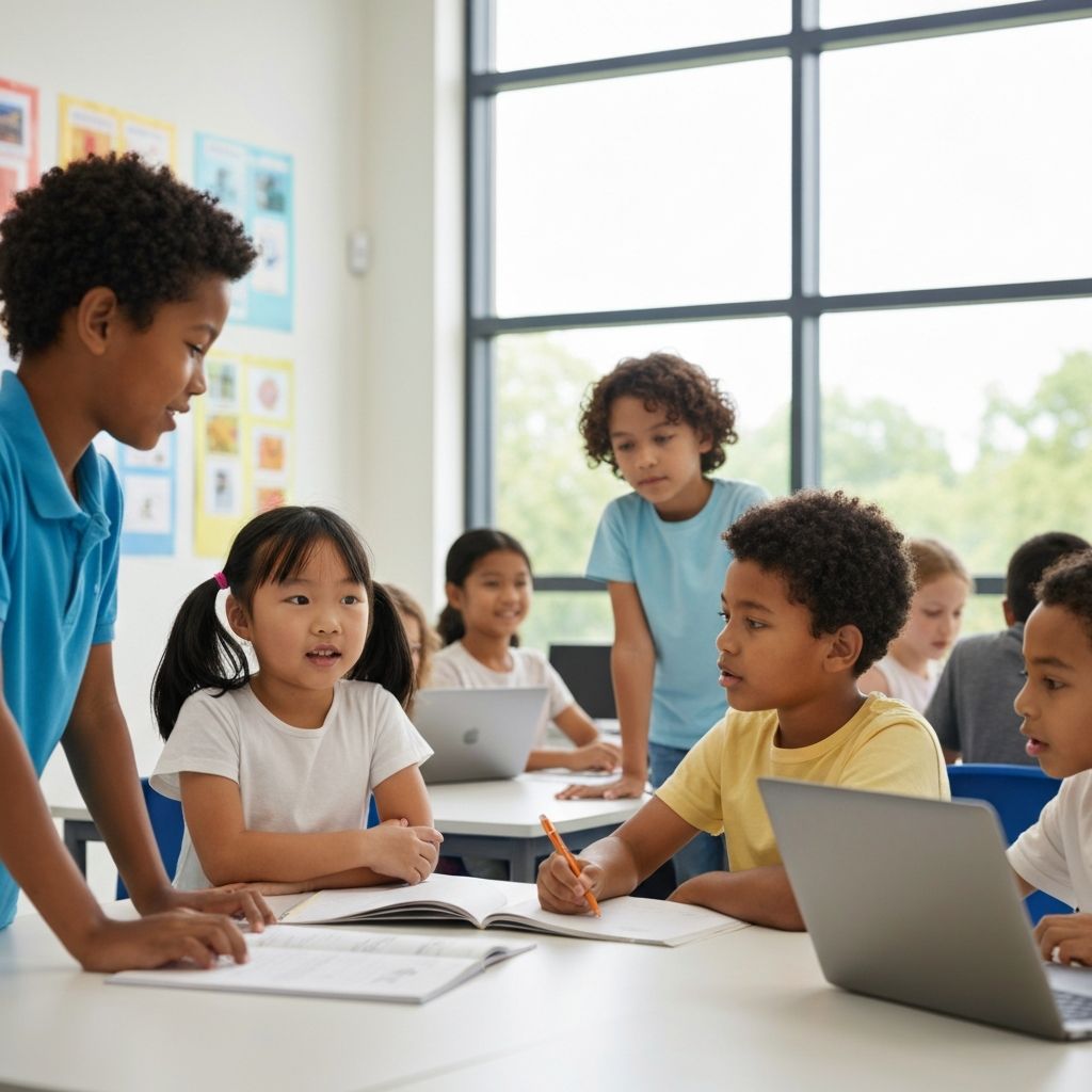 Children learning together